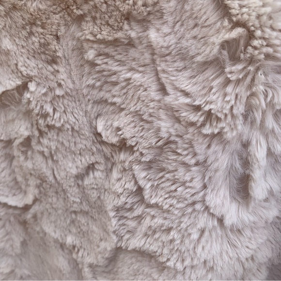 Anthropologie Maeve Faux Fur Tee in Cream - Picture 8 of 13